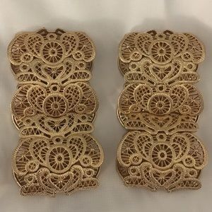 Elegant Gold Cuff Bracelets